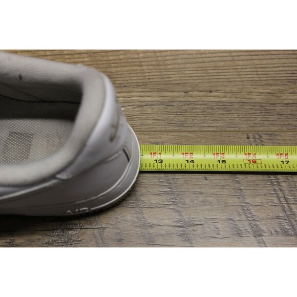 Nike Air Force 1 '07 low top OG white‎ leather gum sole athletic sneakers 11.5 - Picture 9 of 16